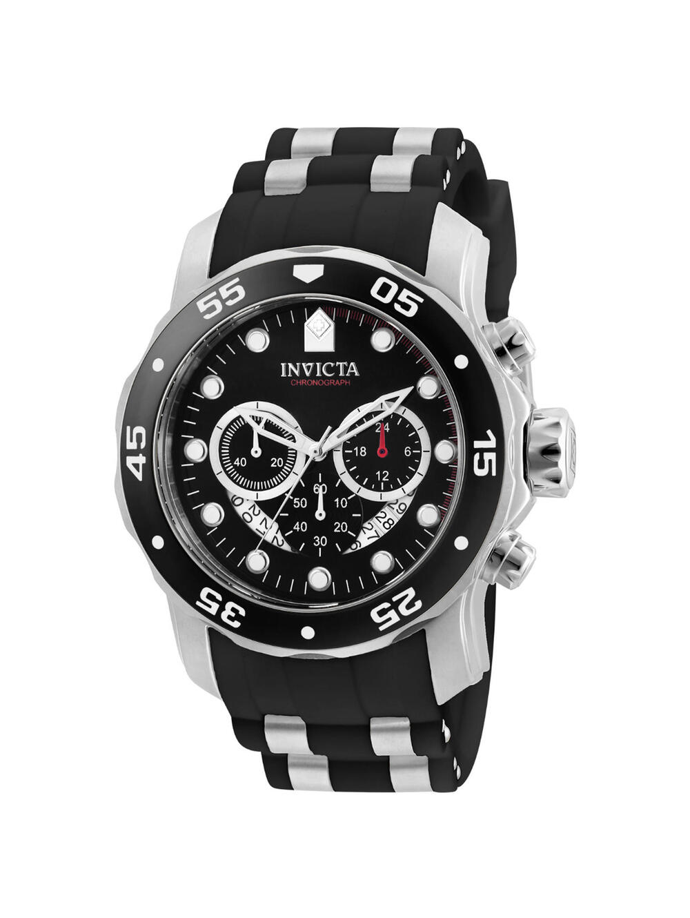 Invicta Pro Diver SCUBA Men's Watch - 48mm, Steel, Black (6977)